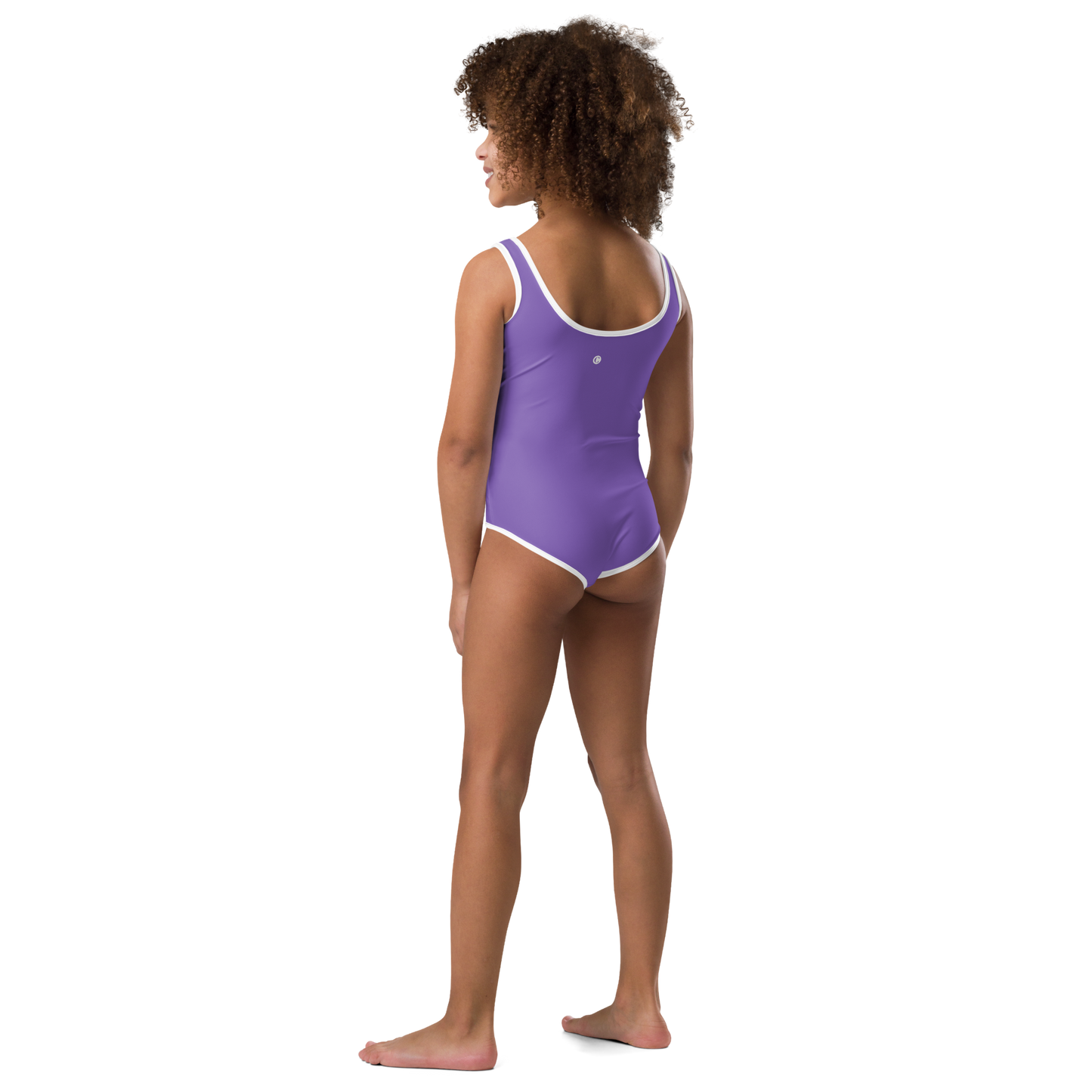 Michigan Upper Peninsula Toddler Swimsuit (w/ UP Outline) | Lake Iris