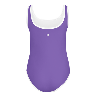 Michigan Upper Peninsula Toddler Swimsuit (w/ UP Outline) | Lake Iris