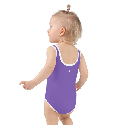 Michigan Upper Peninsula Toddler Swimsuit (w/ UP Outline) | Lake Iris