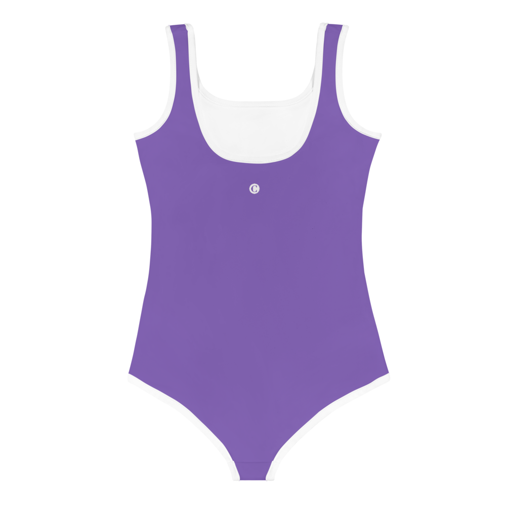 Michigan Upper Peninsula Toddler Swimsuit (w/ UP Outline) | Lake Iris