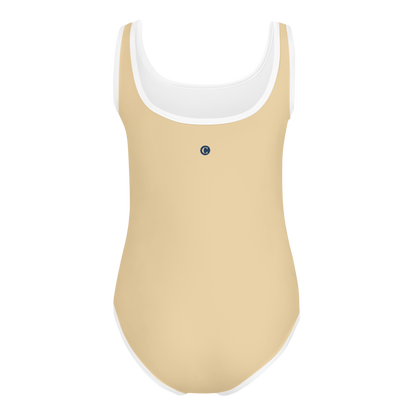 Michigan Upper Peninsula Toddler Swimsuit (w/ UP Outline) | Maple