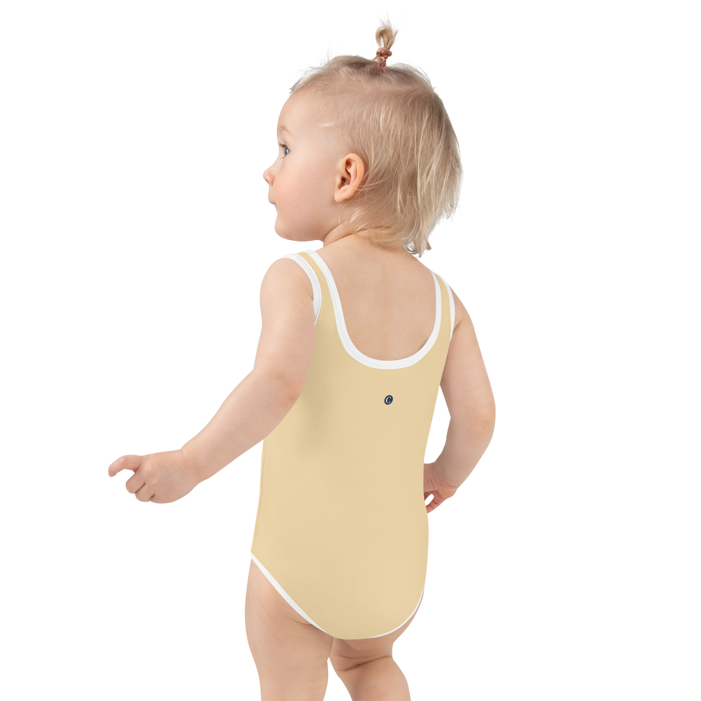 Michigan Upper Peninsula Toddler Swimsuit (w/ UP Outline) | Maple