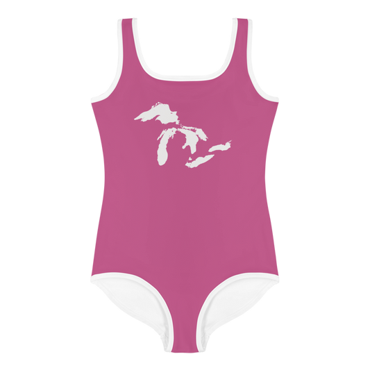 Great Lakes Toddler Swimsuit | Apple Blossom Pink