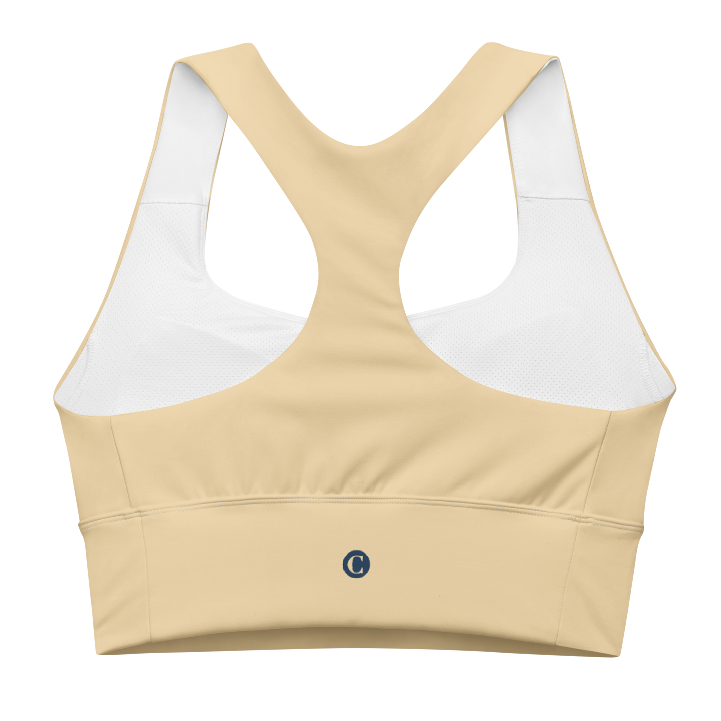 Michigan Upper Peninsula Longline Sports Bra (w/ UP Outline) | Maple