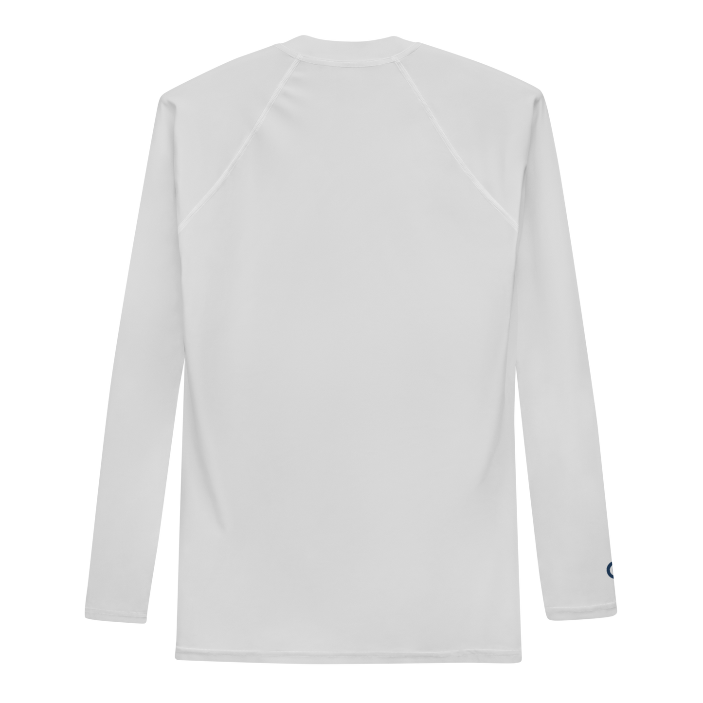 Michigan Upper Peninsula Rash Guard (w/ UP USA Flag) | Men's - Birch Bark White