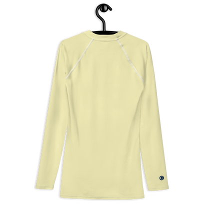 Michigan Upper Peninsula Rash Guard (w/ UP USA Flag) | Men's - Canary Yellow