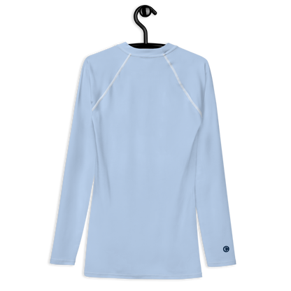 Michigan Upper Peninsula Rash Guard (w/ UP USA Flag) | Men's - Light Blue