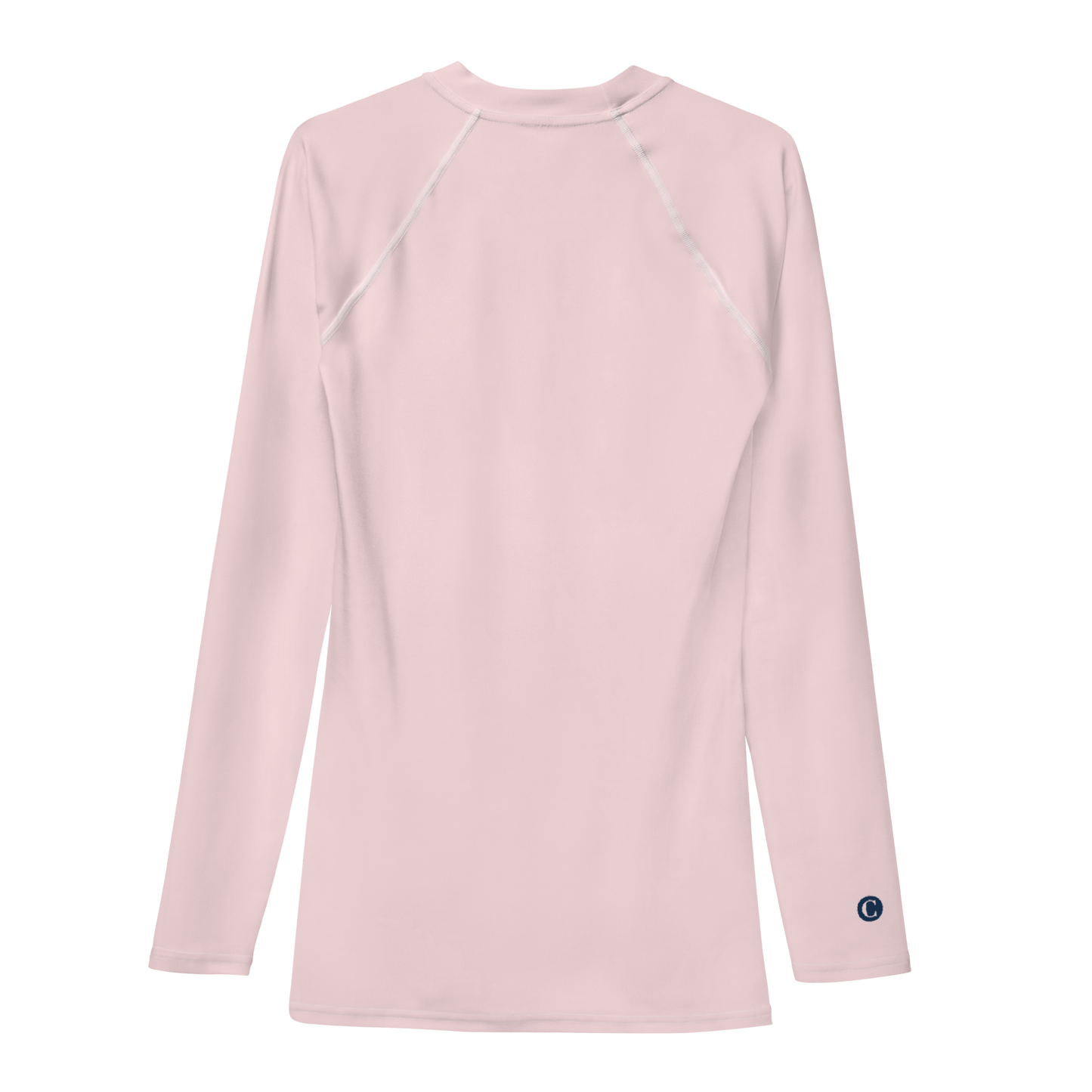 Michigan Upper Peninsula Rash Guard (w/ UP USA Flag) | Men's - Pale Pink