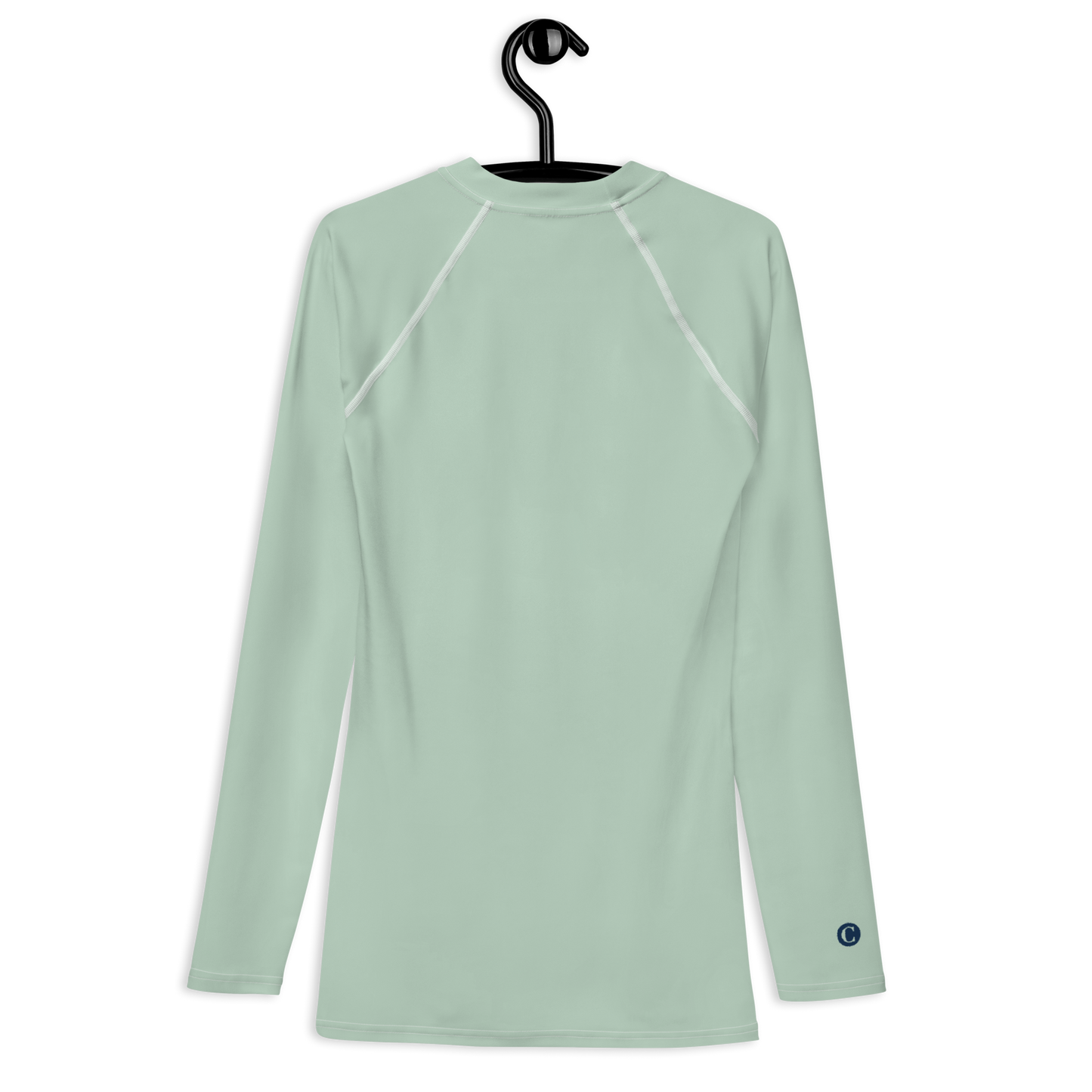 Michigan Upper Peninsula Rash Guard (w/ UP USA Flag) | Men's - Sea Green