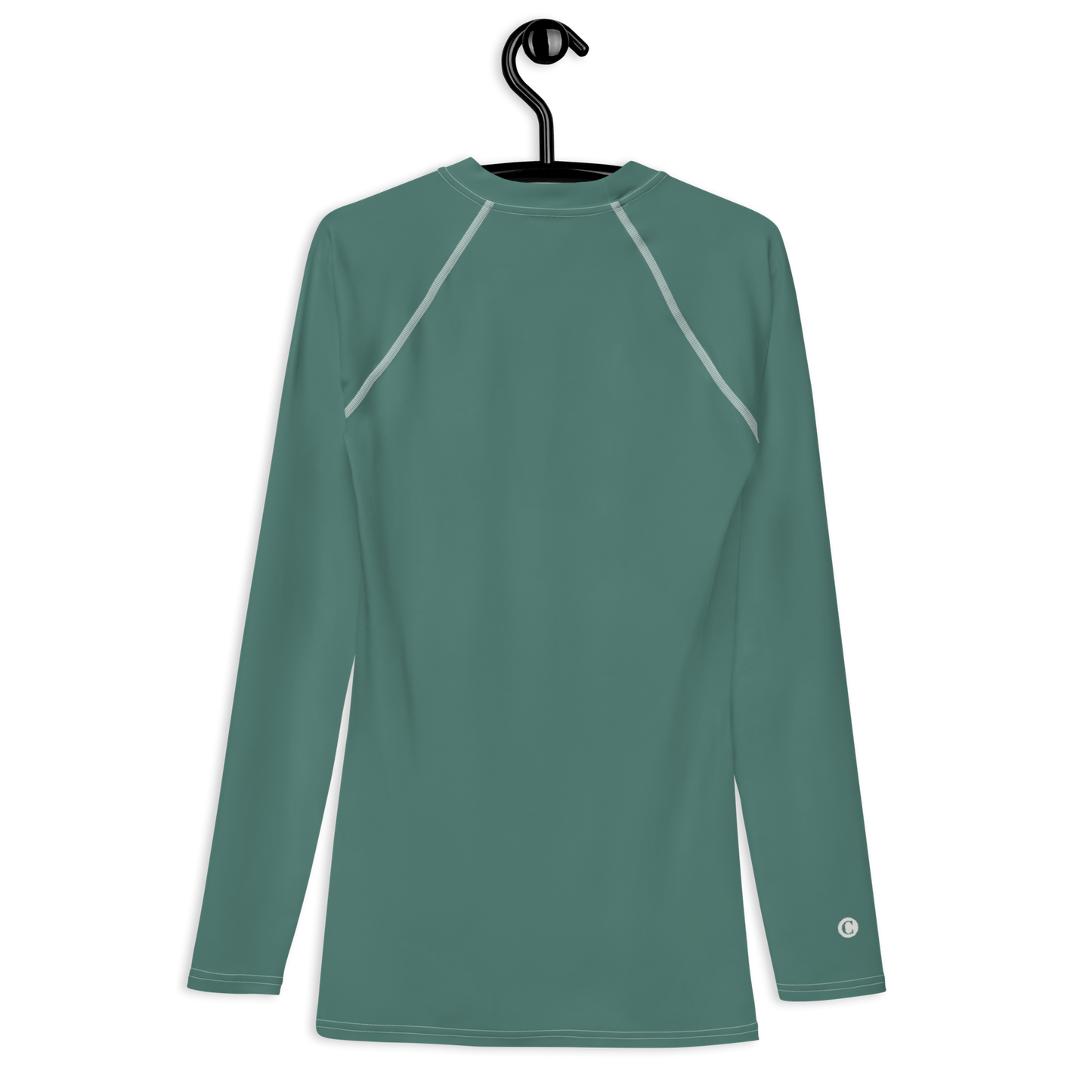 Michigan Upper Peninsula Rash Guard (w/ UP USA Flag) | Men's - Copper Green