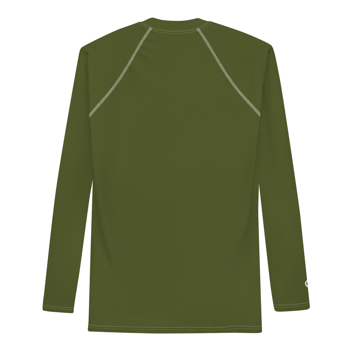 Michigan Upper Peninsula Rash Guard (w/ UP USA Flag) | Men's - Army Green