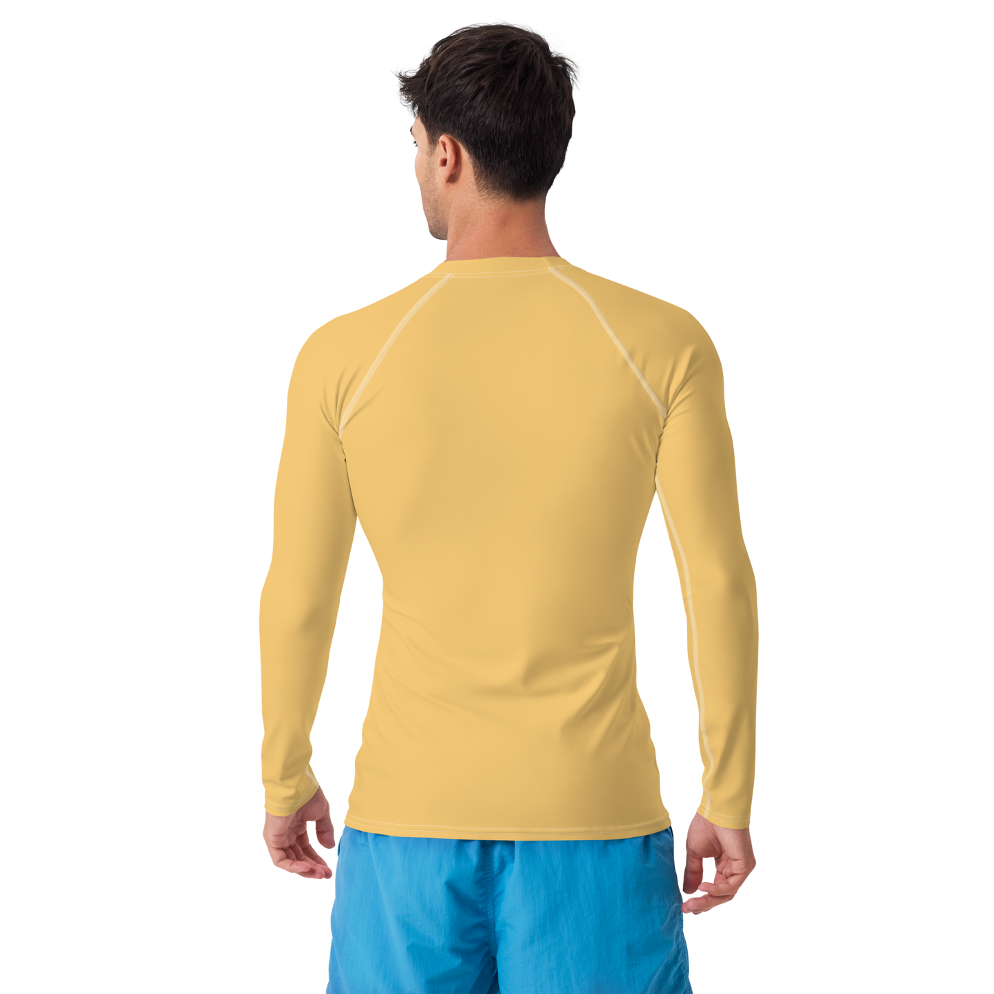 Michigan Upper Peninsula Rash Guard (w/ UP USA Flag) | Men's - Citrine