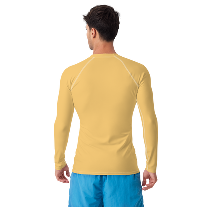 Michigan Upper Peninsula Rash Guard (w/ UP USA Flag) | Men's - Citrine