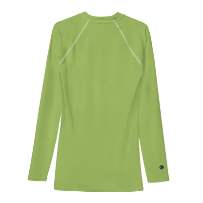 Michigan Upper Peninsula Rash Guard (w/ UP USA Flag) | Men's - Gooseberry Green