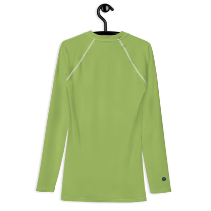 Michigan Upper Peninsula Rash Guard (w/ UP USA Flag) | Men's - Gooseberry Green