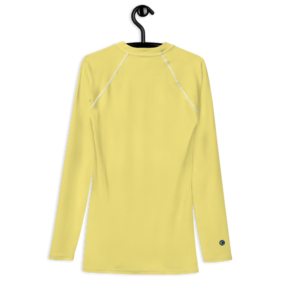 Michigan Upper Peninsula Rash Guard (w/ UP USA Flag) | Men's - Cherry Yellow