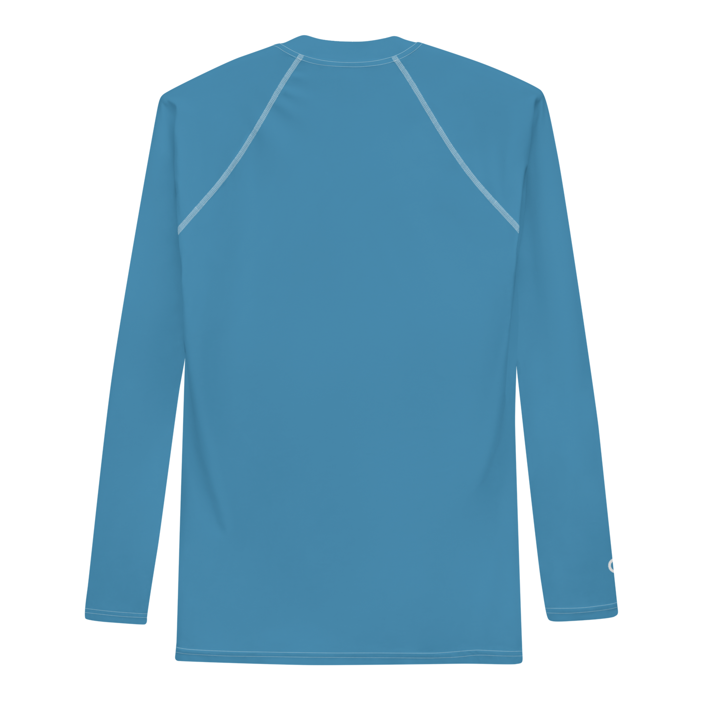 Michigan Upper Peninsula Rash Guard (w/ UP Outline) | Men's - Lake Michigan Blue