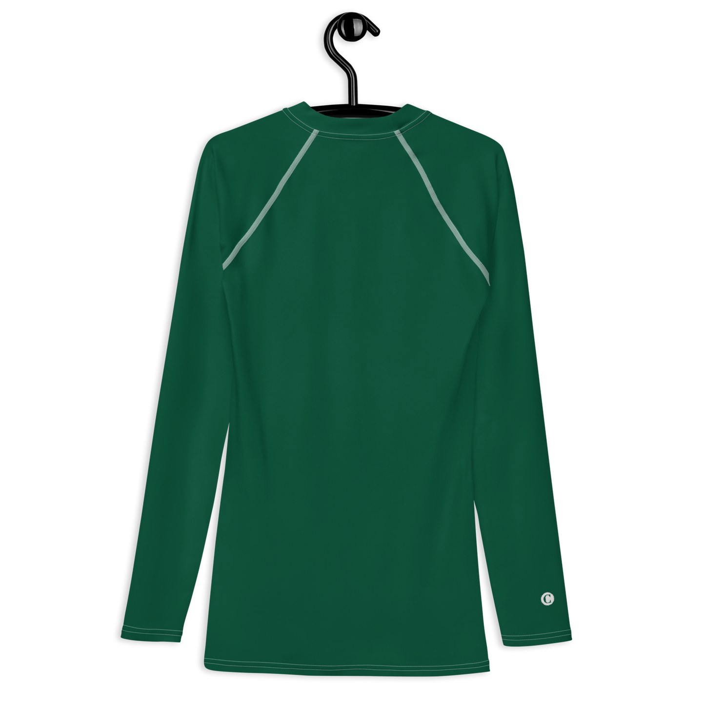 Michigan Upper Peninsula Rash Guard (w/ UP Outline) | Men's - Superior Green