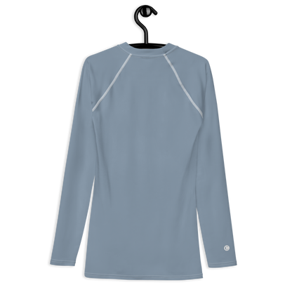 Michigan Upper Peninsula Rash Guard (w/ UP Outline) | Men's - B-24 Grey