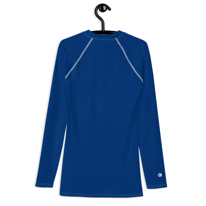 Michigan Upper Peninsula Rash Guard (w/ UP Outline) | Men's - Dearborn Blue