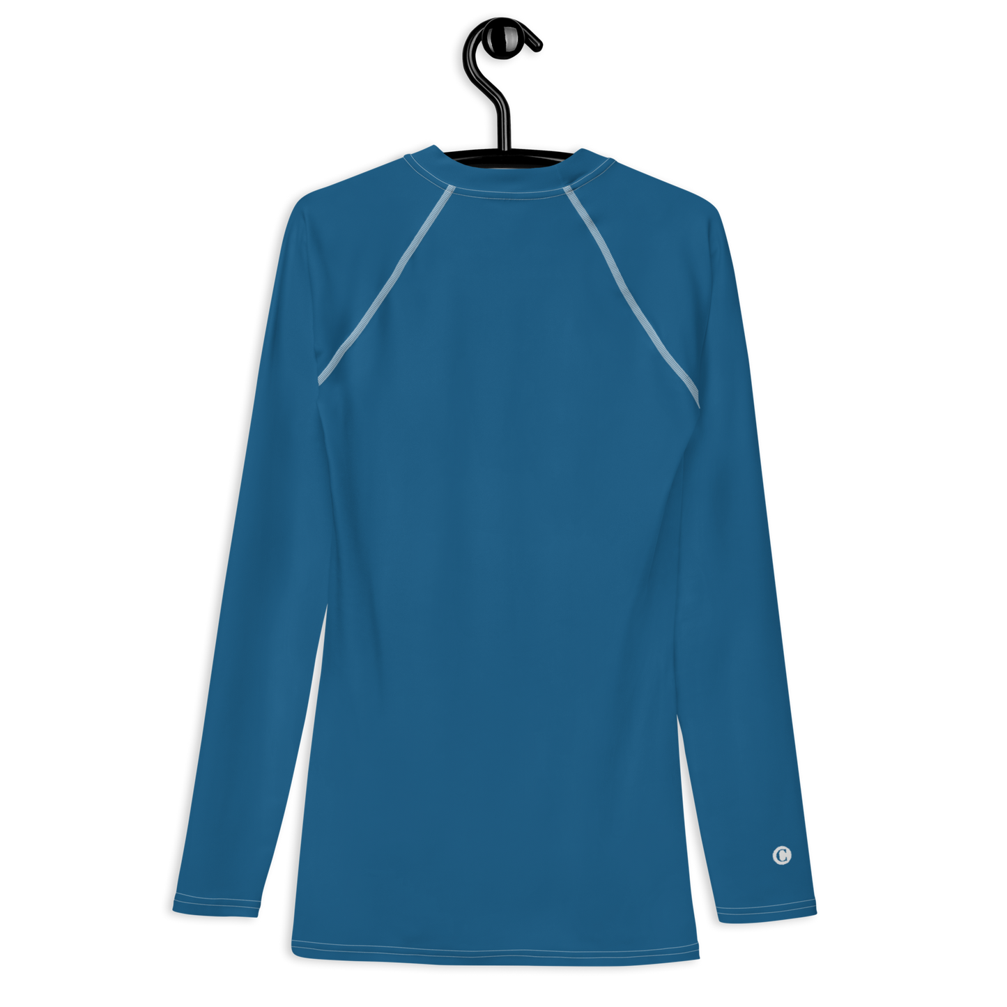 Michigan Upper Peninsula Rash Guard (w/ UP Outline) | Men's - Blueberry