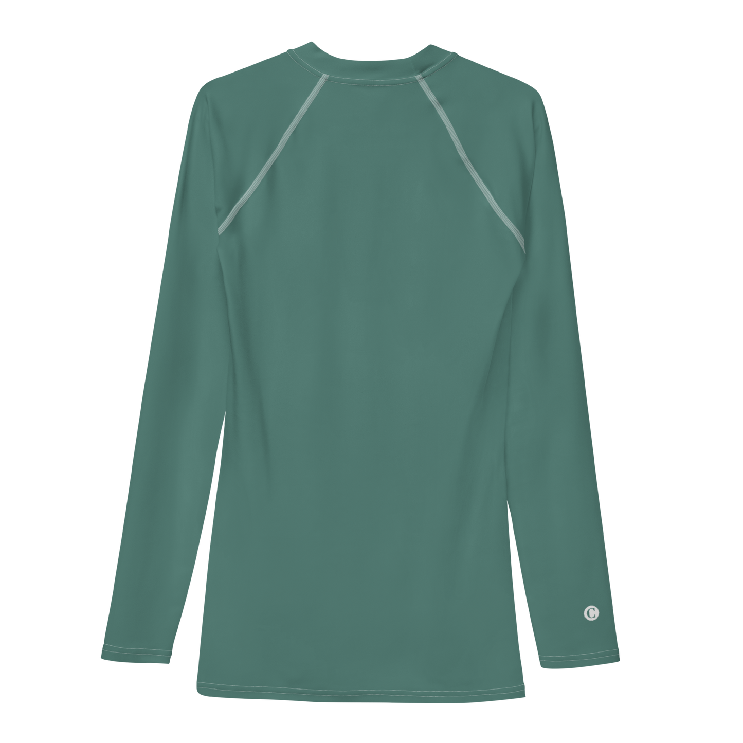 Michigan Upper Peninsula Rash Guard (w/ UP Outline) | Men's - Copper Green