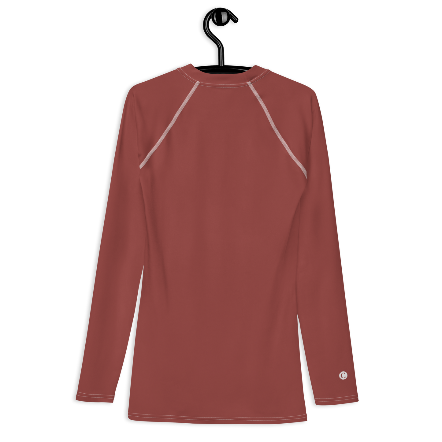 Michigan Upper Peninsula Rash Guard (w/ UP Outline) | Men's - Ore Dock Red