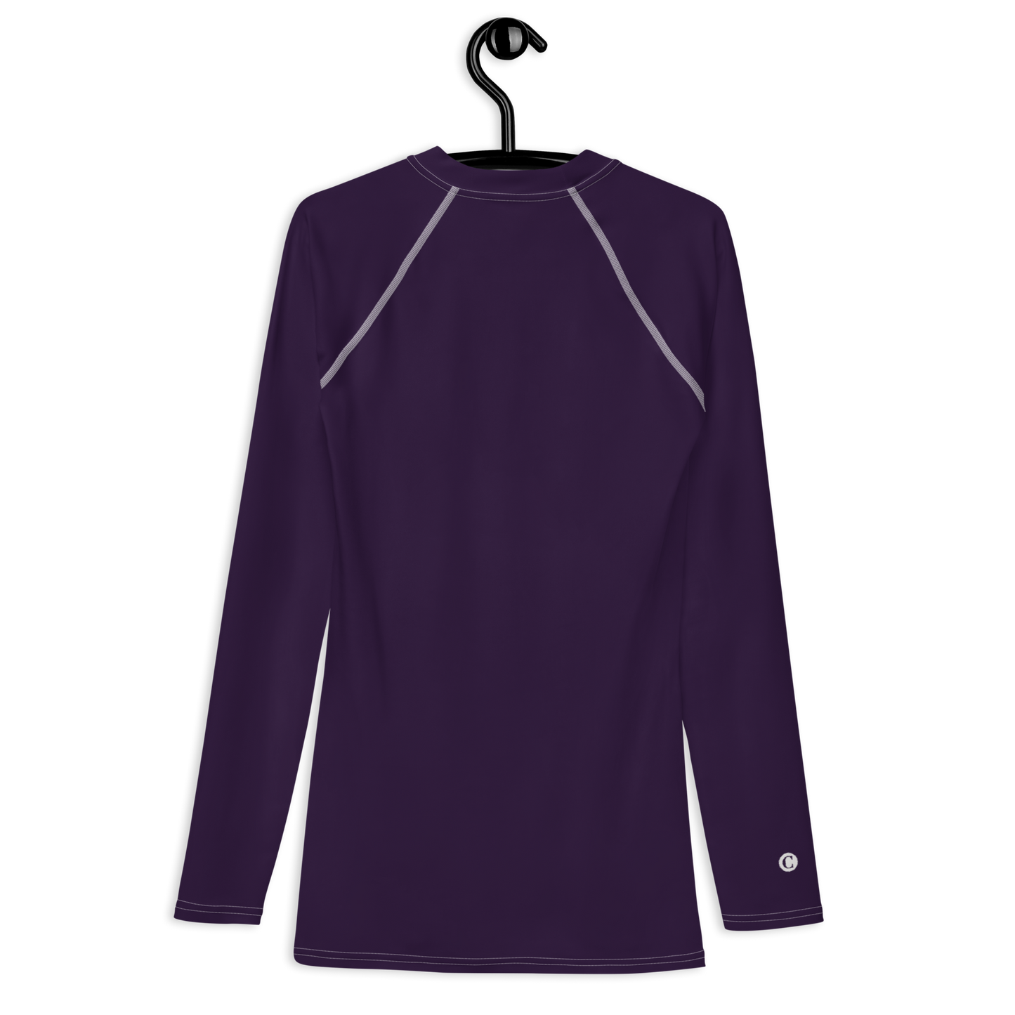 Michigan Upper Peninsula Rash Guard (w/ UP Outline) | Men's - Blackcurrant