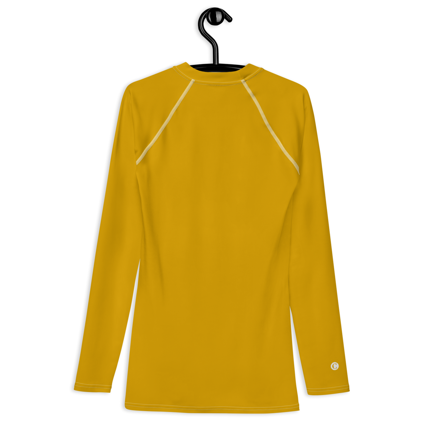 Michigan Upper Peninsula Rash Guard (w/ UP Outline) | Men's - Gold