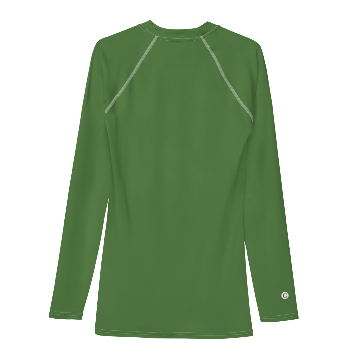 Michigan Upper Peninsula Rash Guard (w/ UP Outline) | Men's - Pine Green