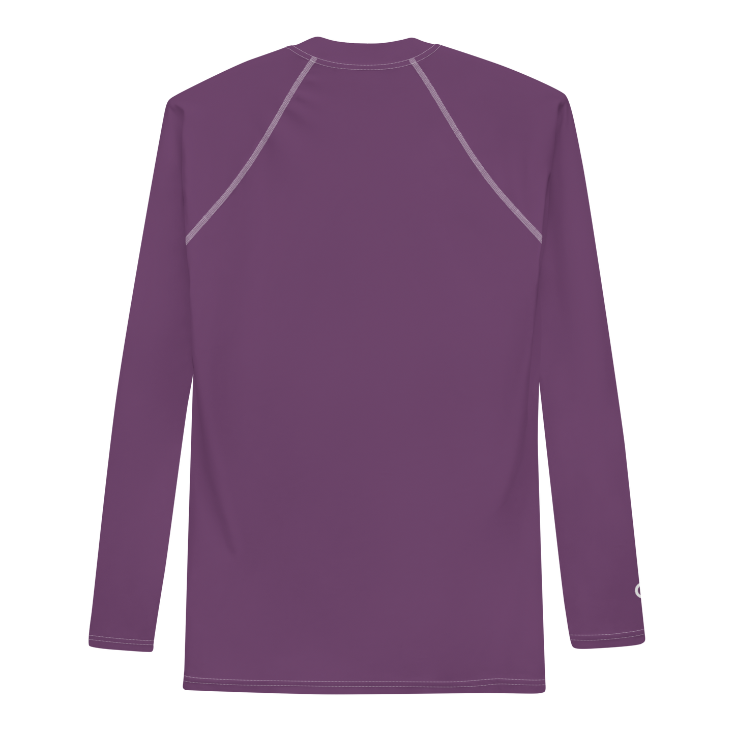 Michigan Upper Peninsula Rash Guard (w/ UP Outline) | Men's - Plum