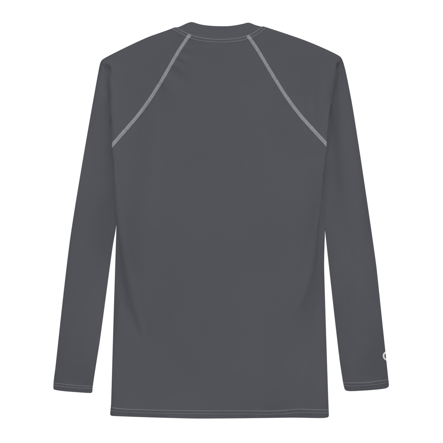 Michigan Upper Peninsula Rash Guard (w/ UP Outline) | Men's - Iron Ore Grey