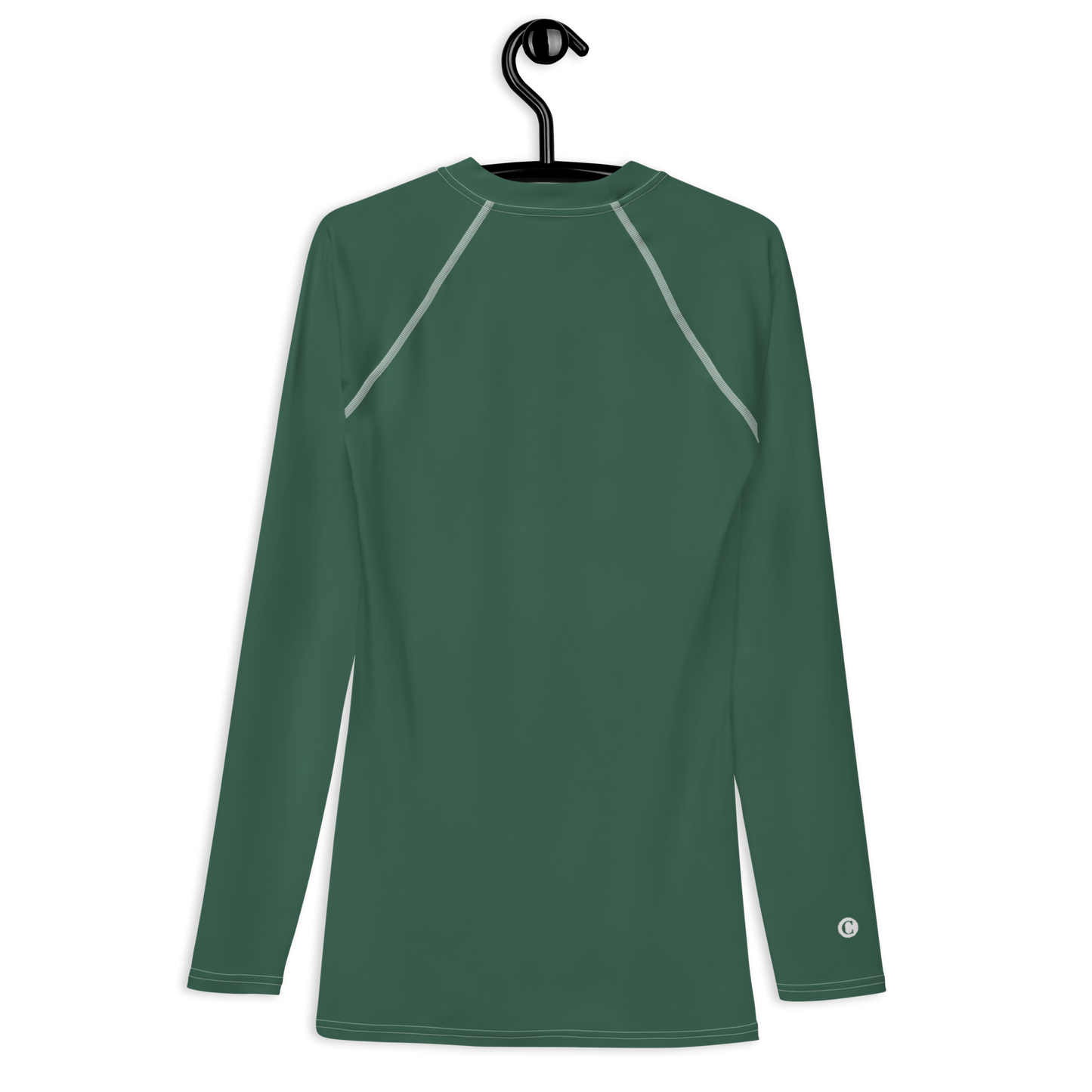 Michigan Upper Peninsula Rash Guard (w/ UP Outline) | Men's - Ginger Ale Green