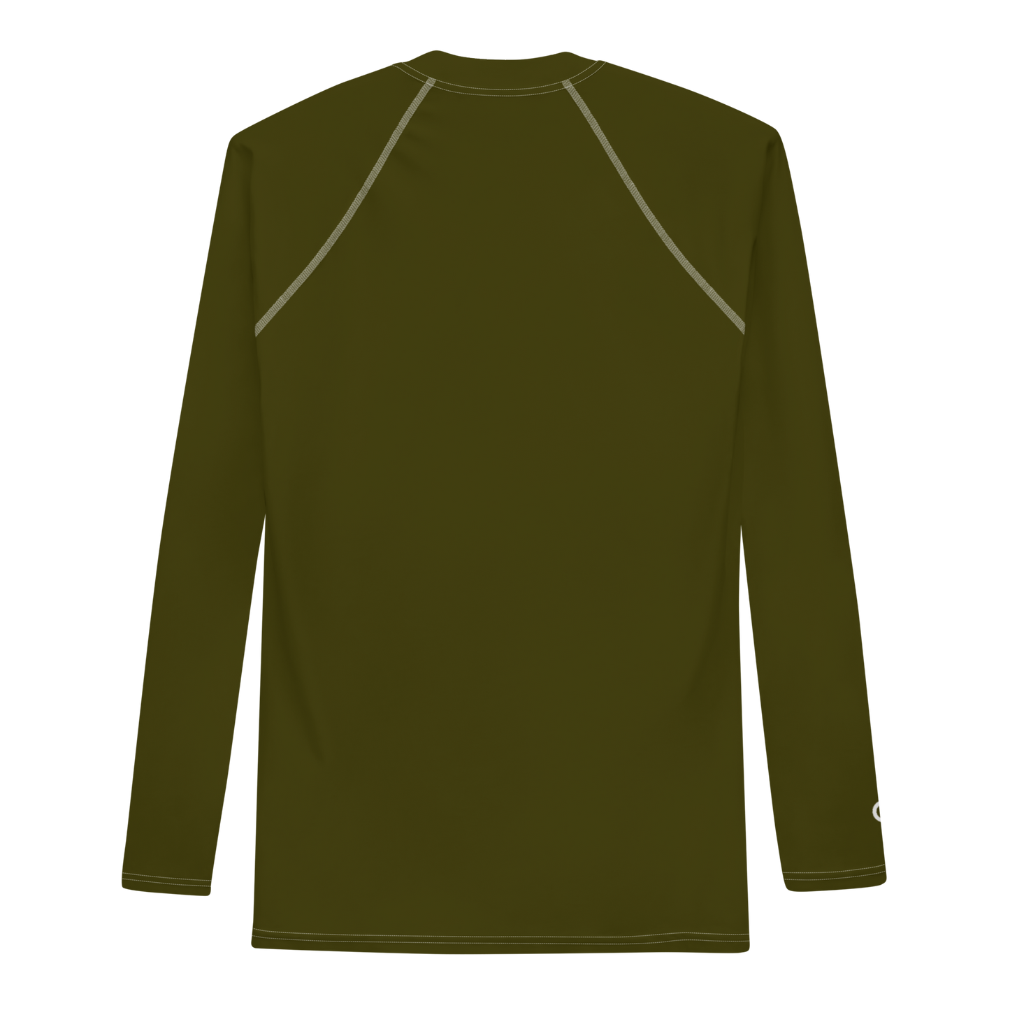 Michigan Upper Peninsula Rash Guard (w/ UP Outline) | Men's - Military Green