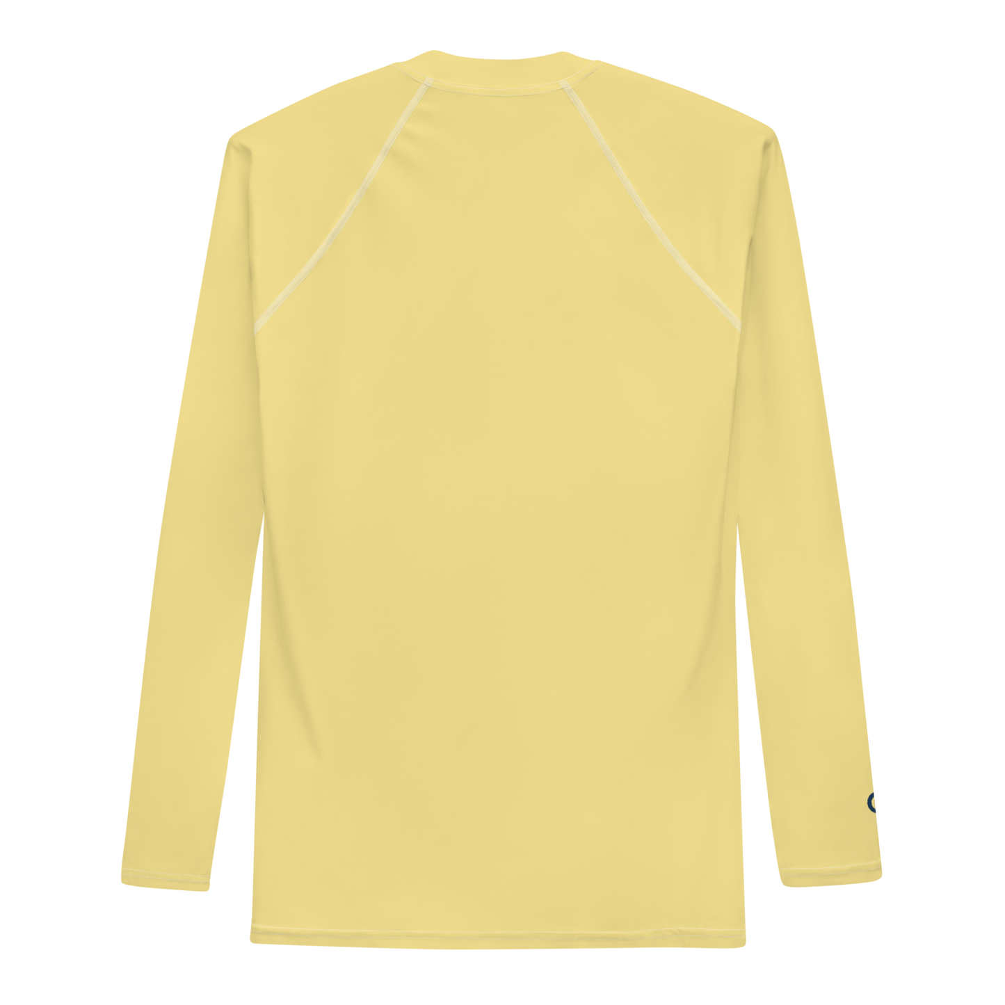 Michigan Upper Peninsula Rash Guard (w/ UP Outline) | Men's - Canary Yellow