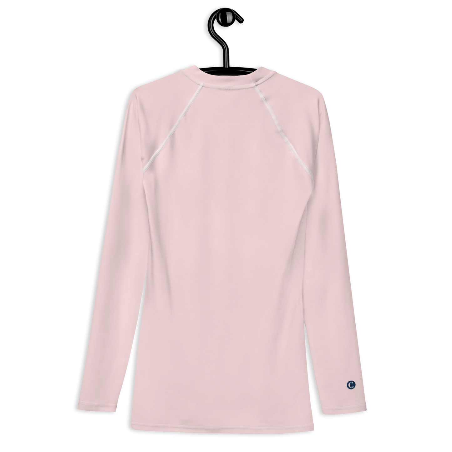 Michigan Upper Peninsula Rash Guard (w/ UP Outline) | Men's - Pale Pink