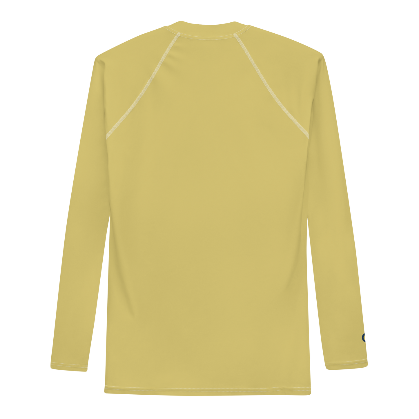 Michigan Upper Peninsula Rash Guard (w/ UP Outline) | Men's - Plum Yellow