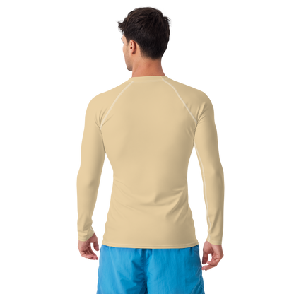 Michigan Upper Peninsula Rash Guard (w/ UP Outline) | Men's - Maple Color