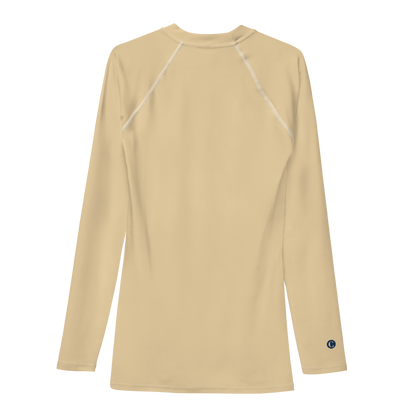 Michigan Upper Peninsula Rash Guard (w/ UP Outline) | Men's - Maple Color