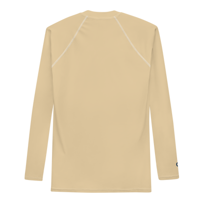 Michigan Upper Peninsula Rash Guard (w/ UP Outline) | Men's - Maple Color