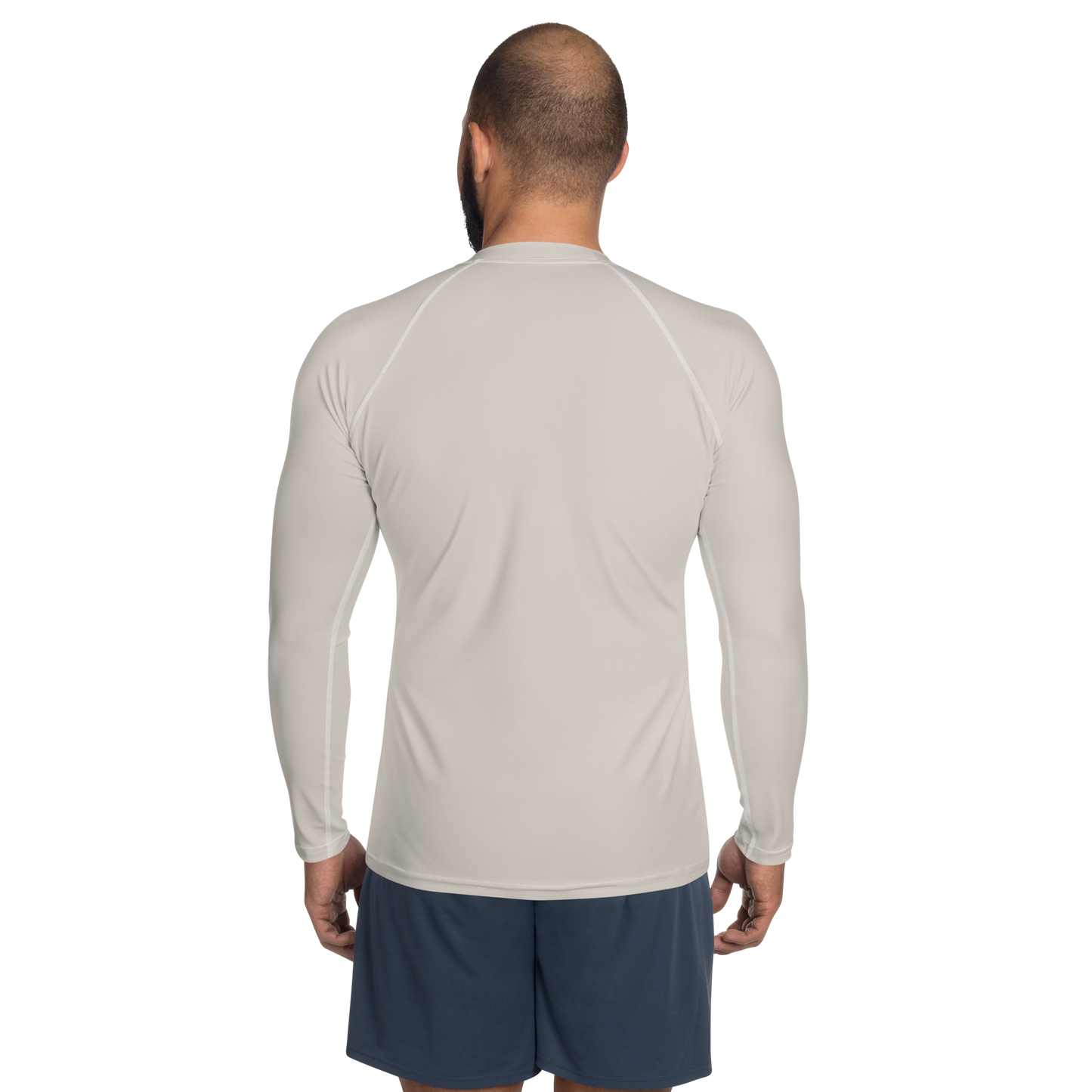 Michigan Upper Peninsula Rash Guard (w/ UP Outline) | Men's - Canvas Color