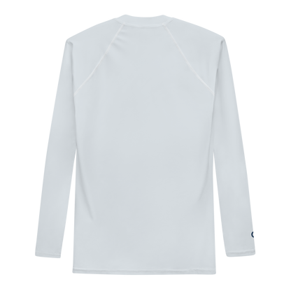 Michigan Upper Peninsula Rash Guard (w/ UP Outline) | Men's - Gossy White