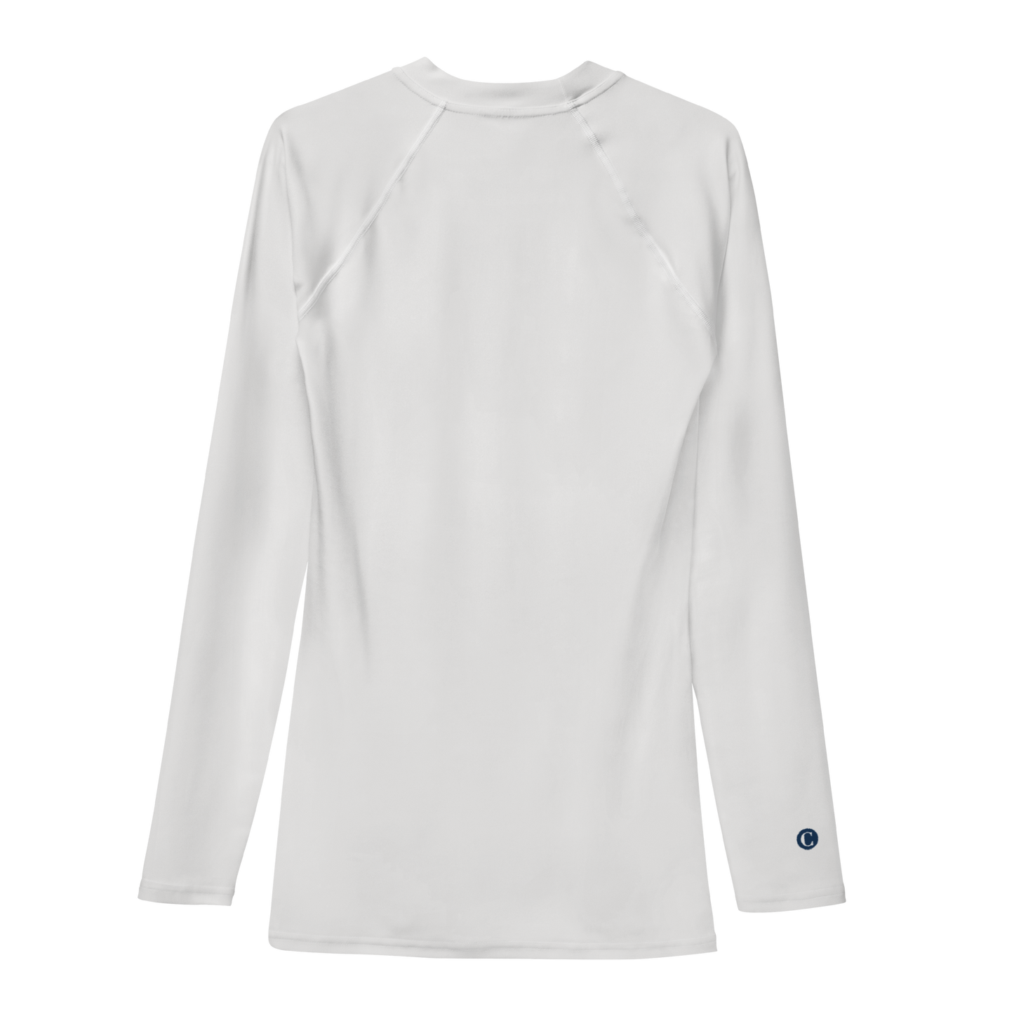 Michigan Upper Peninsula Rash Guard (w/ UP Outline) | Men's - Birch Bark White