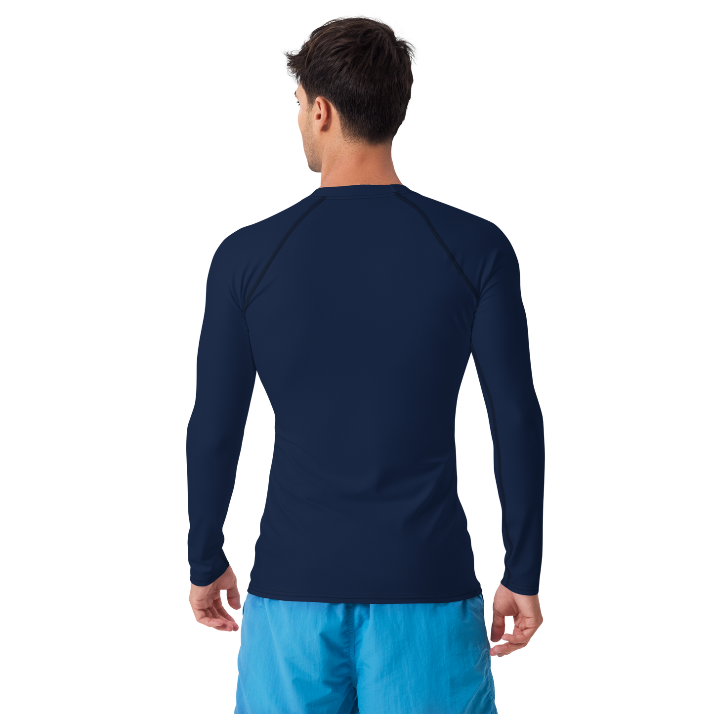 Detroit 'Old English D' Rash Guard | Men's - Navy