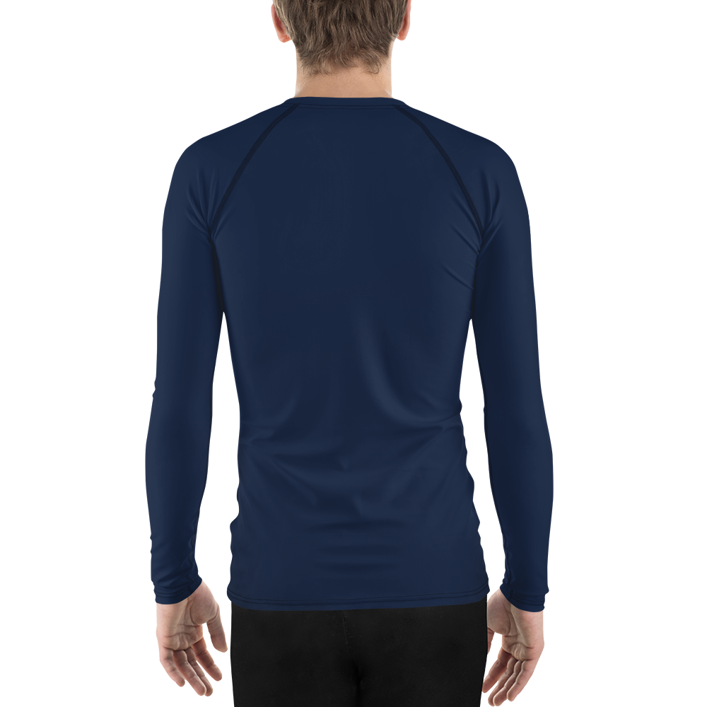 Detroit 'Old English D' Rash Guard | Men's - Navy