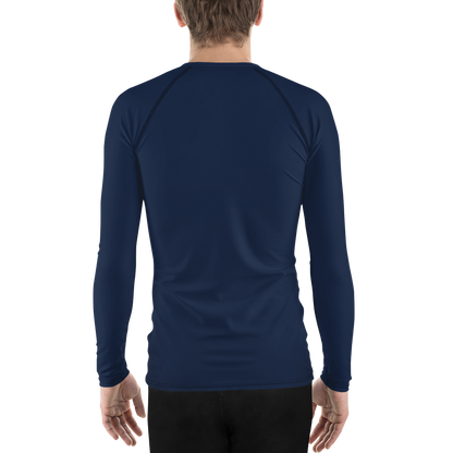 Detroit 'Old English D' Rash Guard | Men's - Navy