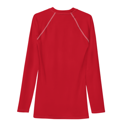 Detroit 'Old English D' Rash Guard | Men's - Aliform Red