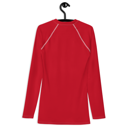 Detroit 'Old English D' Rash Guard | Men's - Aliform Red