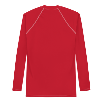 Detroit 'Old English D' Rash Guard | Men's - Aliform Red