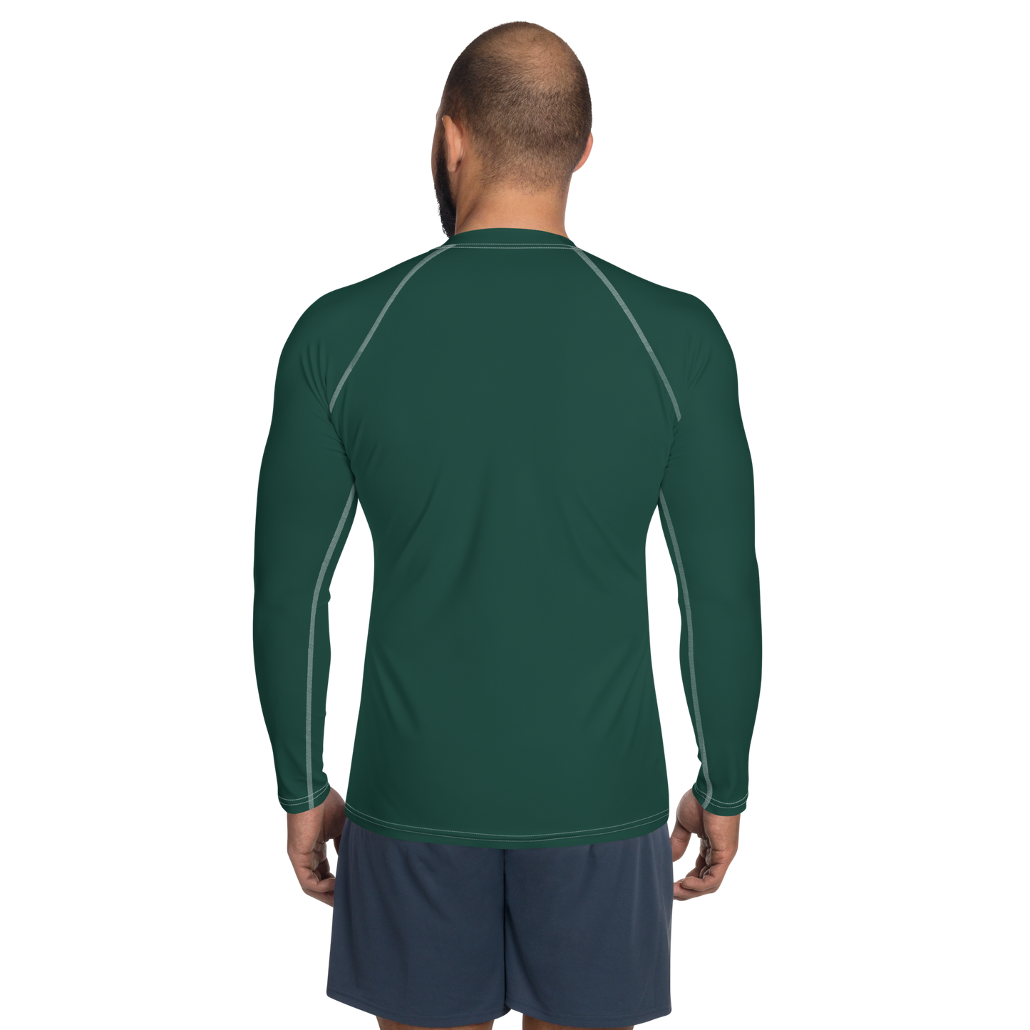 Detroit 'Old English D' Rash Guard | Men's - Laconic Green